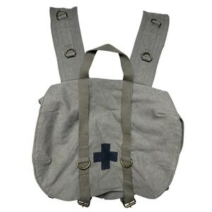 Rothco Backpack Unisex Large Grey Medic Bag Canvas Military Style Rucksack